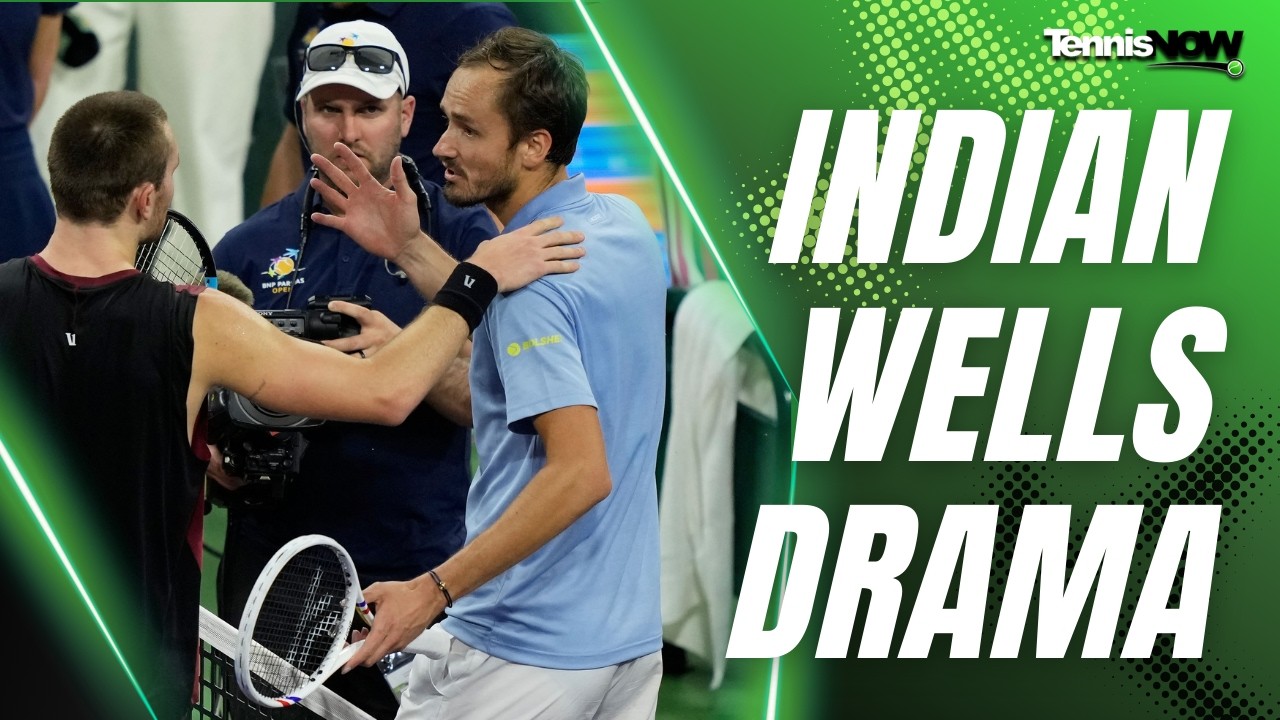 Medvedev vs Draper! Hindrance Call Sparks Boos at Indian Wells