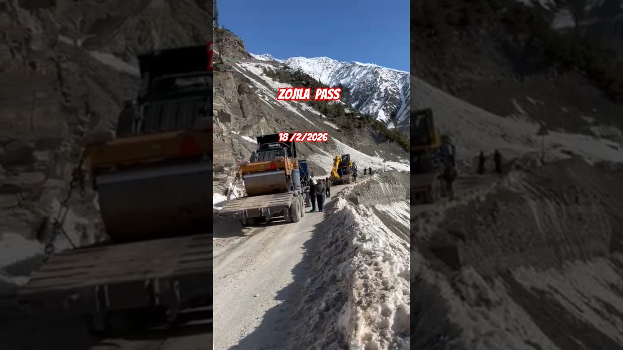 Zojila Update & weather update #Zojila #zojilaupdate #Zojilapass #latestzojilaupdate 18/2/2026