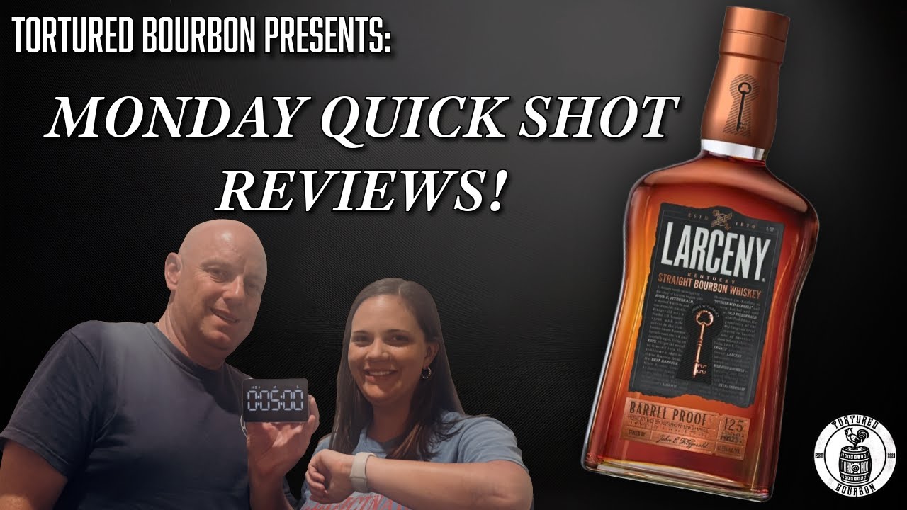 Quick Shot Mondays: Larceny Barrel Proof A125 Review | Wheated Bourbon in 5 Minutes!