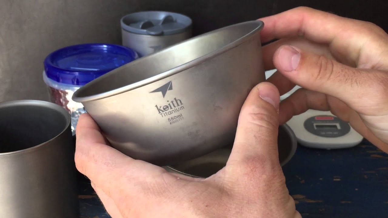 Обзор кружки и мисок Keith Titanium для кемпинга