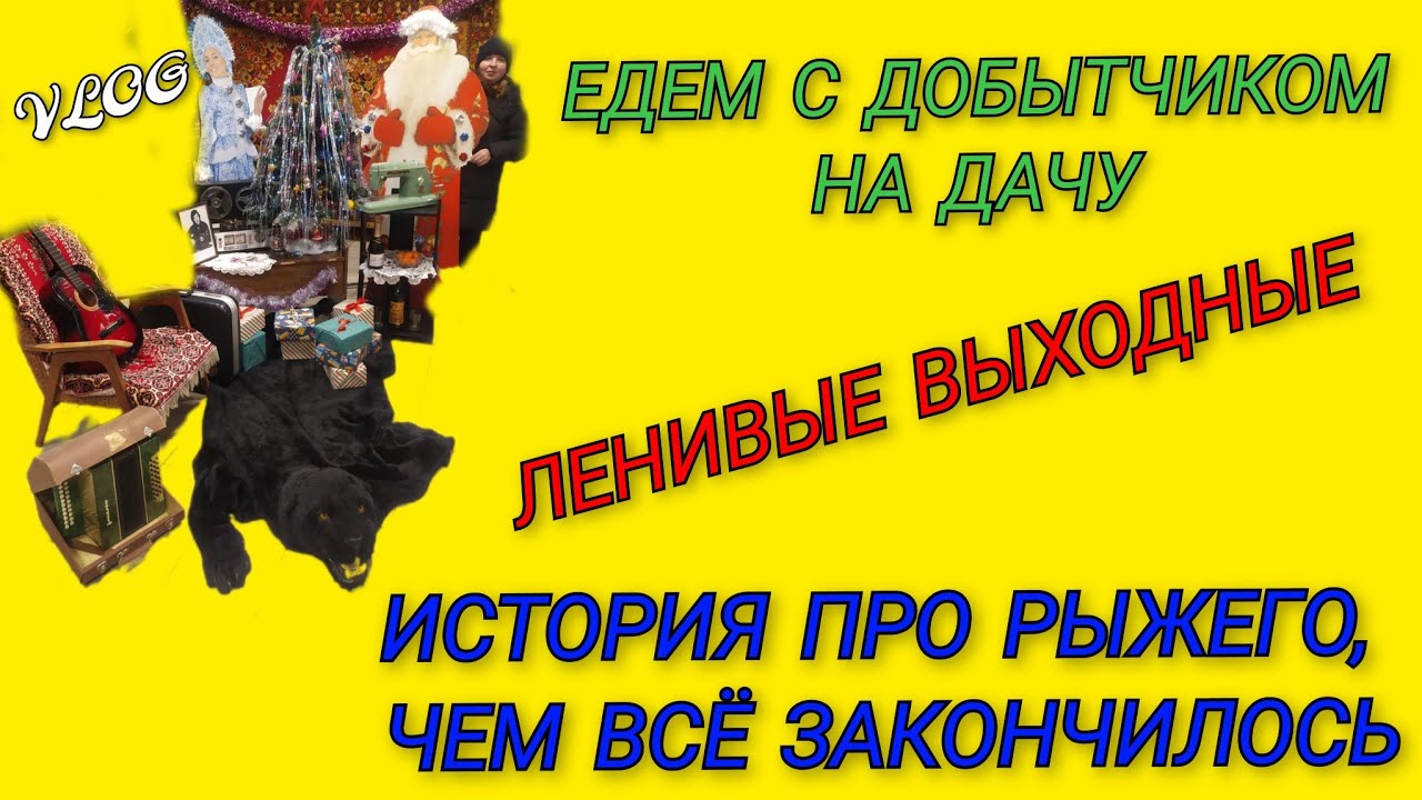 🍒 Едем с моим добытчиком на дачу/ История про Рыжего и чем всё закончилось/ Заделали щели на потолке
