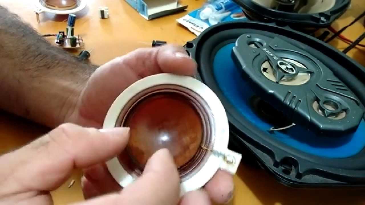 Como consertar um reparo de corneta queimado.