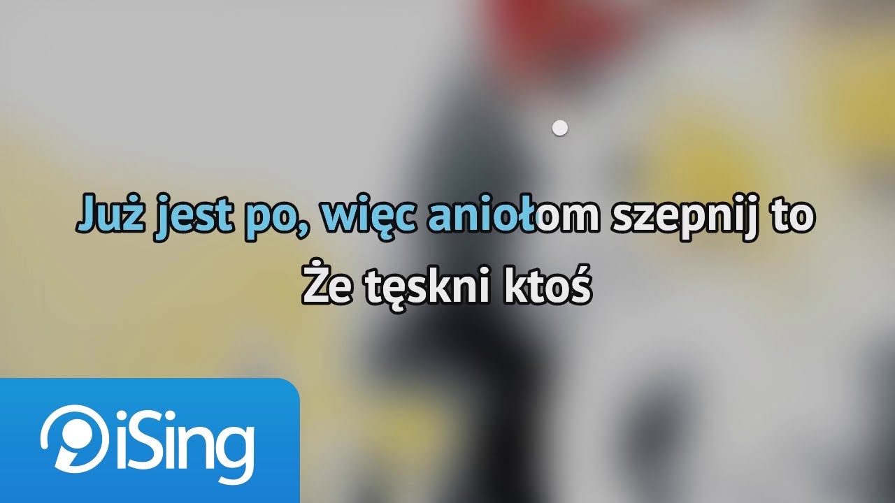 Sanah - Aniołom szepnij to (karaoke iSing)