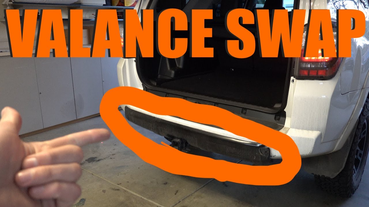 4Runner Bumper Valance Swap