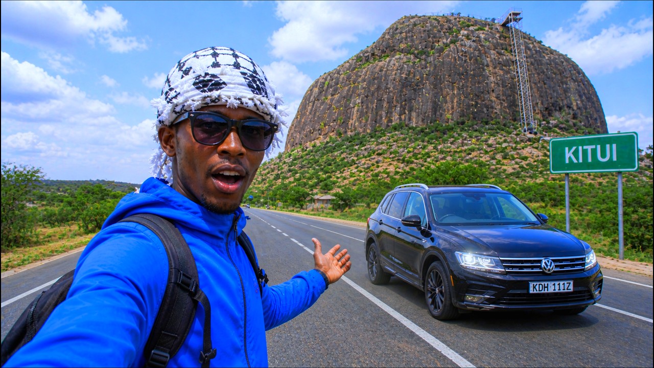 I drove 200km from NAIROBI to KITUI in a CHALLENGING hot sun.