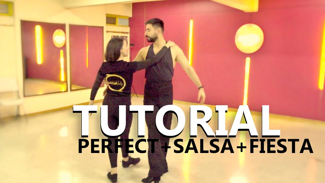 tutorial COREOGRAFÍA PARA NOVIOS - Vals Ed Sheeran - Perfect - Salsa & Reggaton Mix
