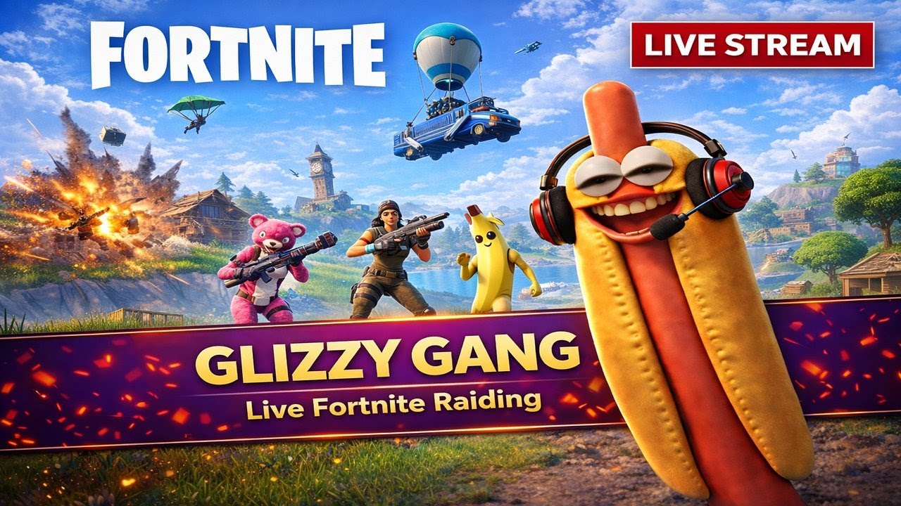 👉 LIVE 🔴CHILL Fortnite | GLIZZY 🌭 [ES]