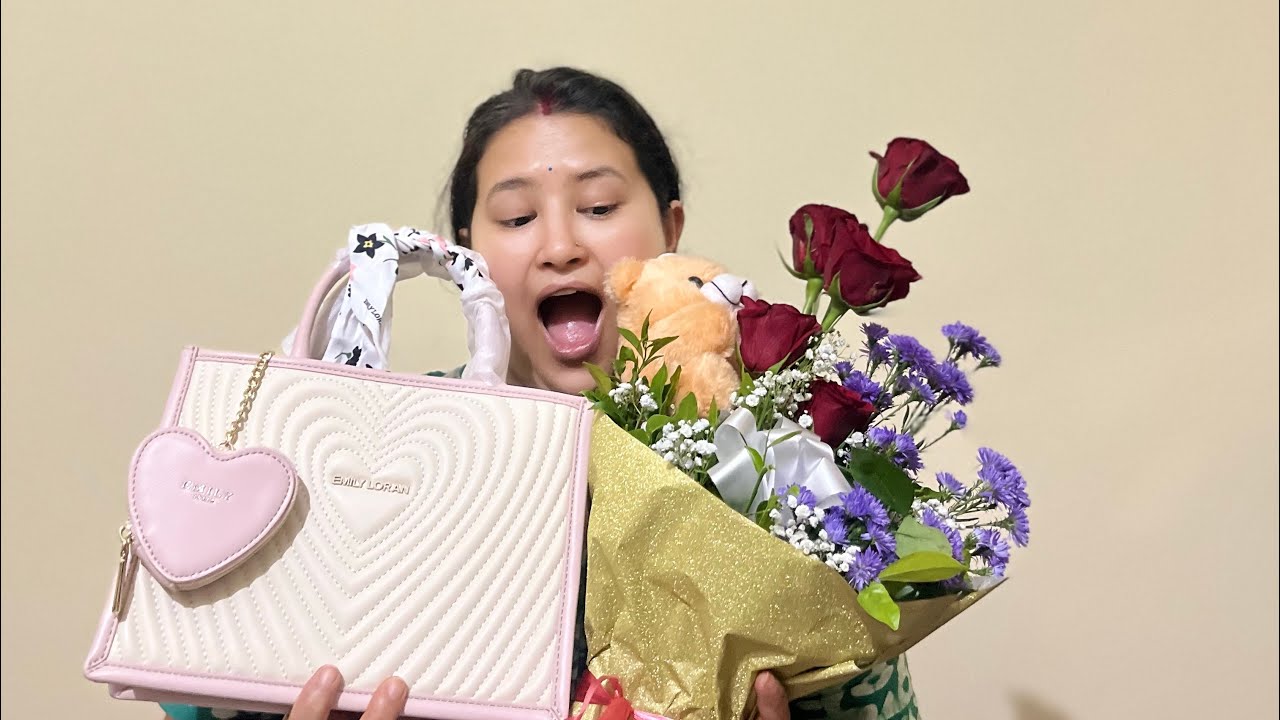 Part 2 valentine surprise gift thank u buda