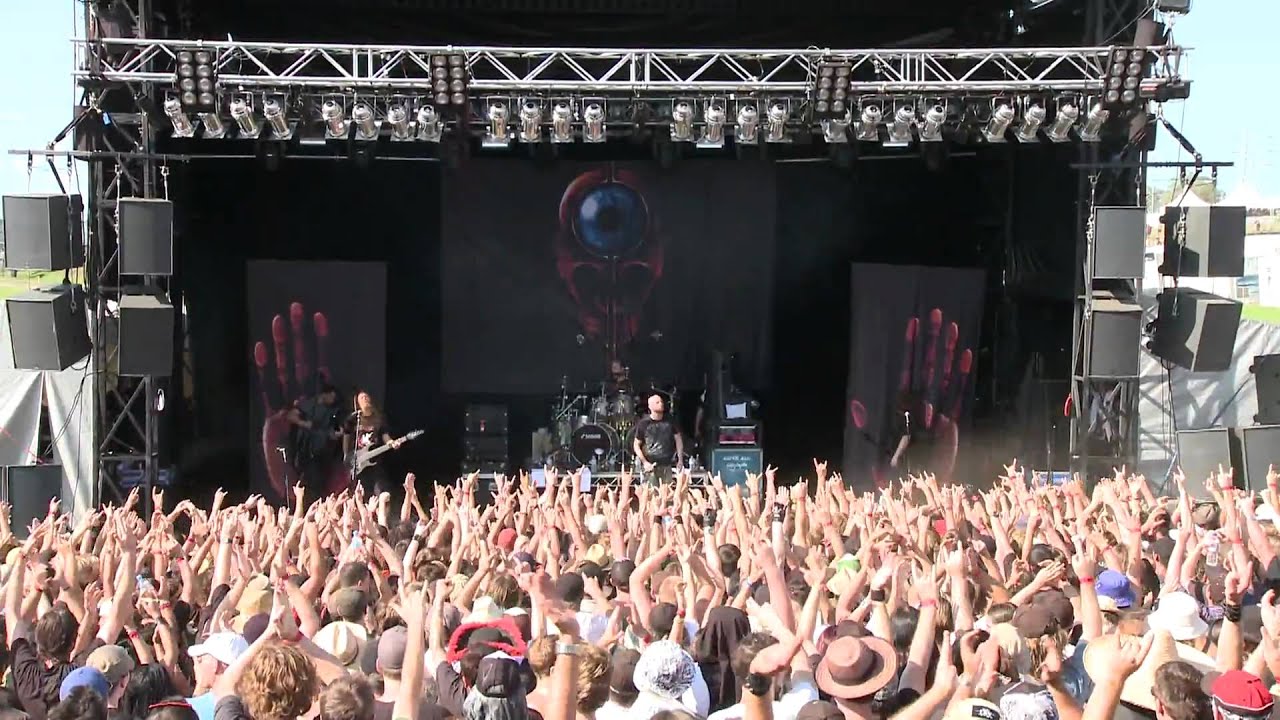 Meshuggah Interview with XXXtina, Live at Soundwave Festival - Sydney 2010 [HD]