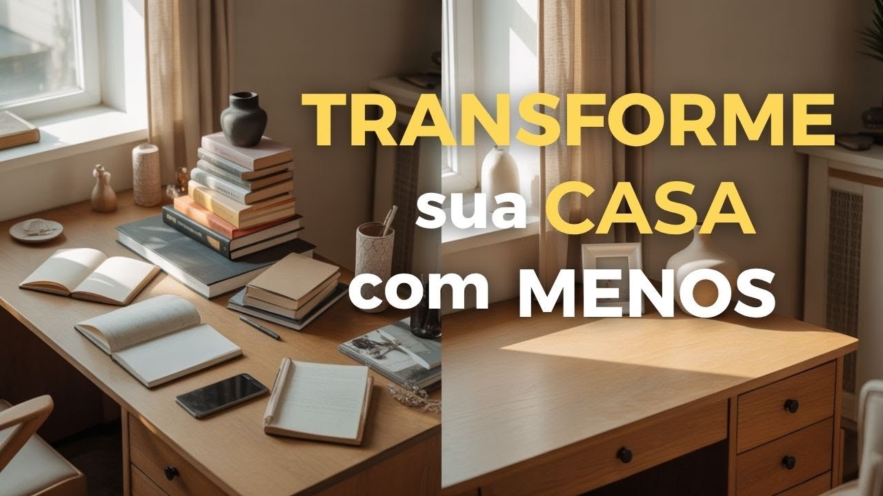 PRÁTICAS Simples para APLICAR o MINIMALISMO na Sua CASA