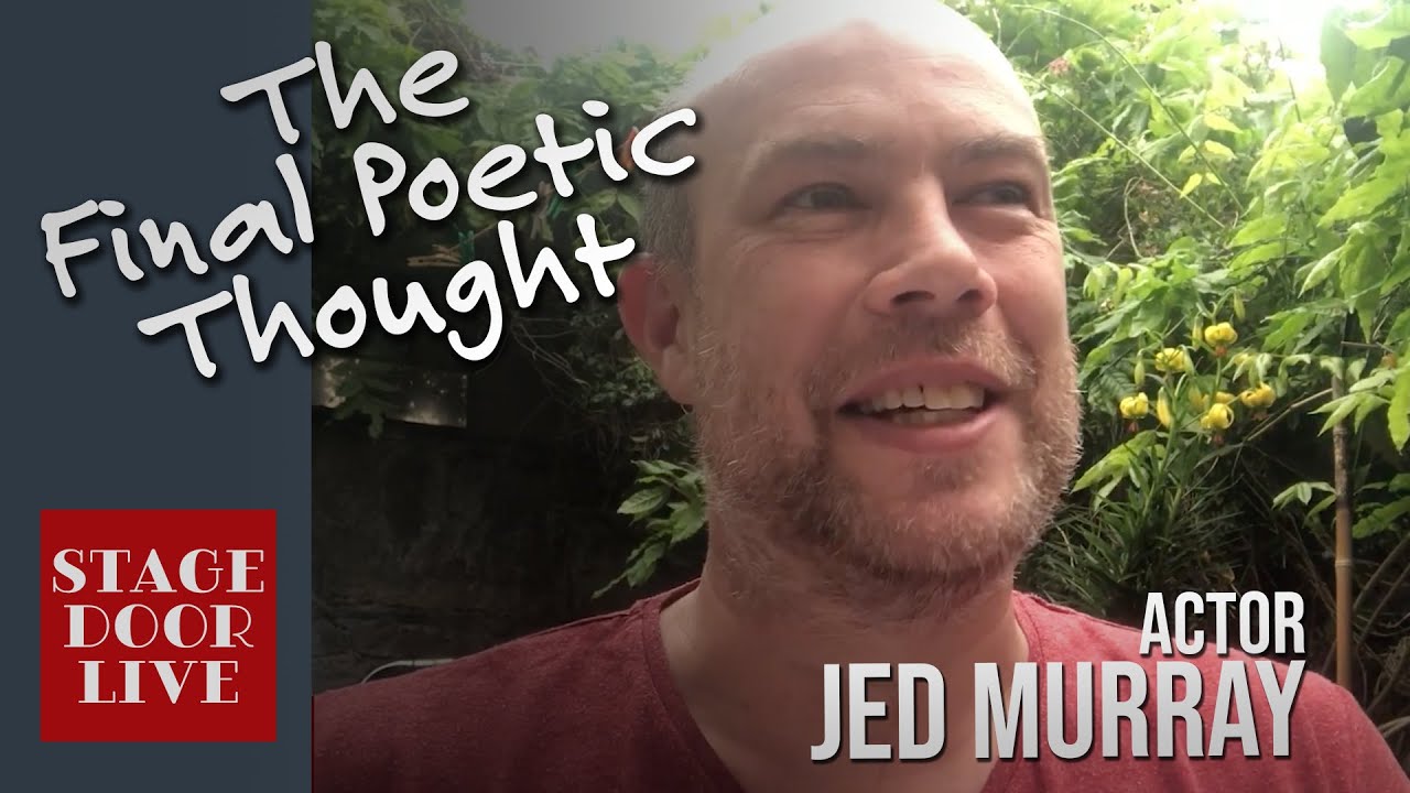 Irish Actor Jed Murray reads 'The Door' by Miroslav Holub - Stage Door Live - Actors Reading Poems