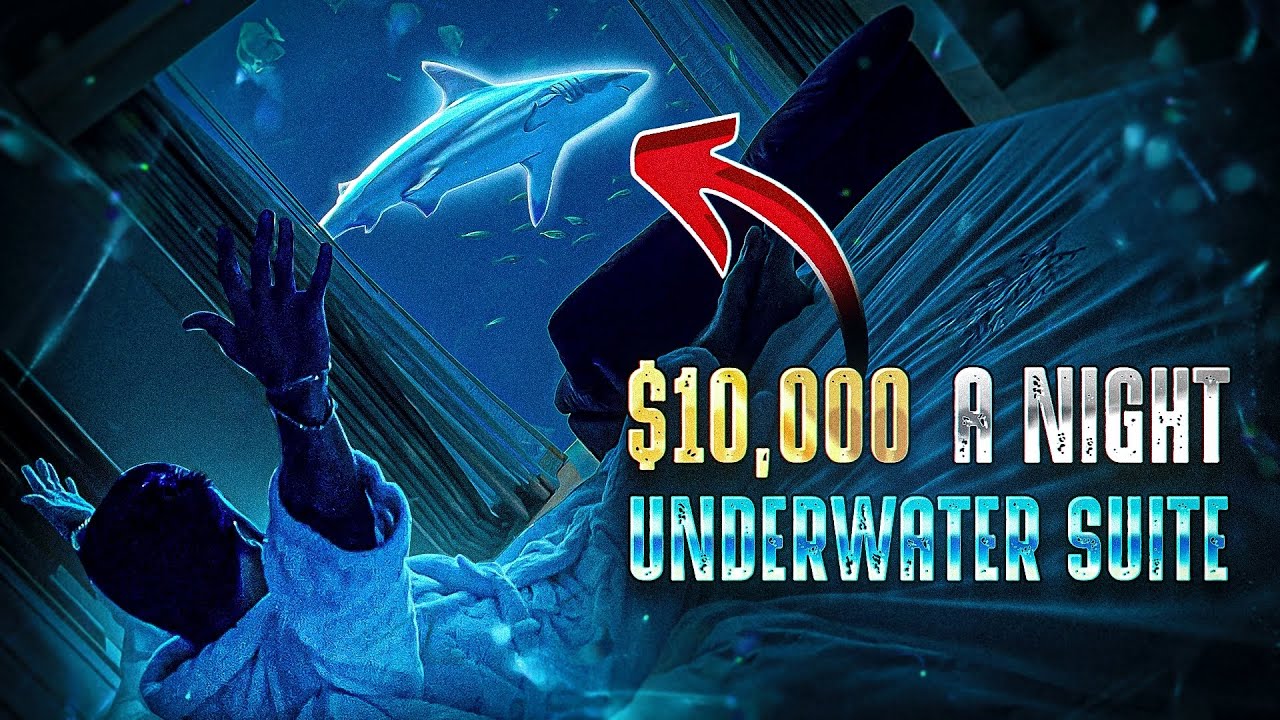 $10,000 A NIGHT UNDERWATER SUITE!!