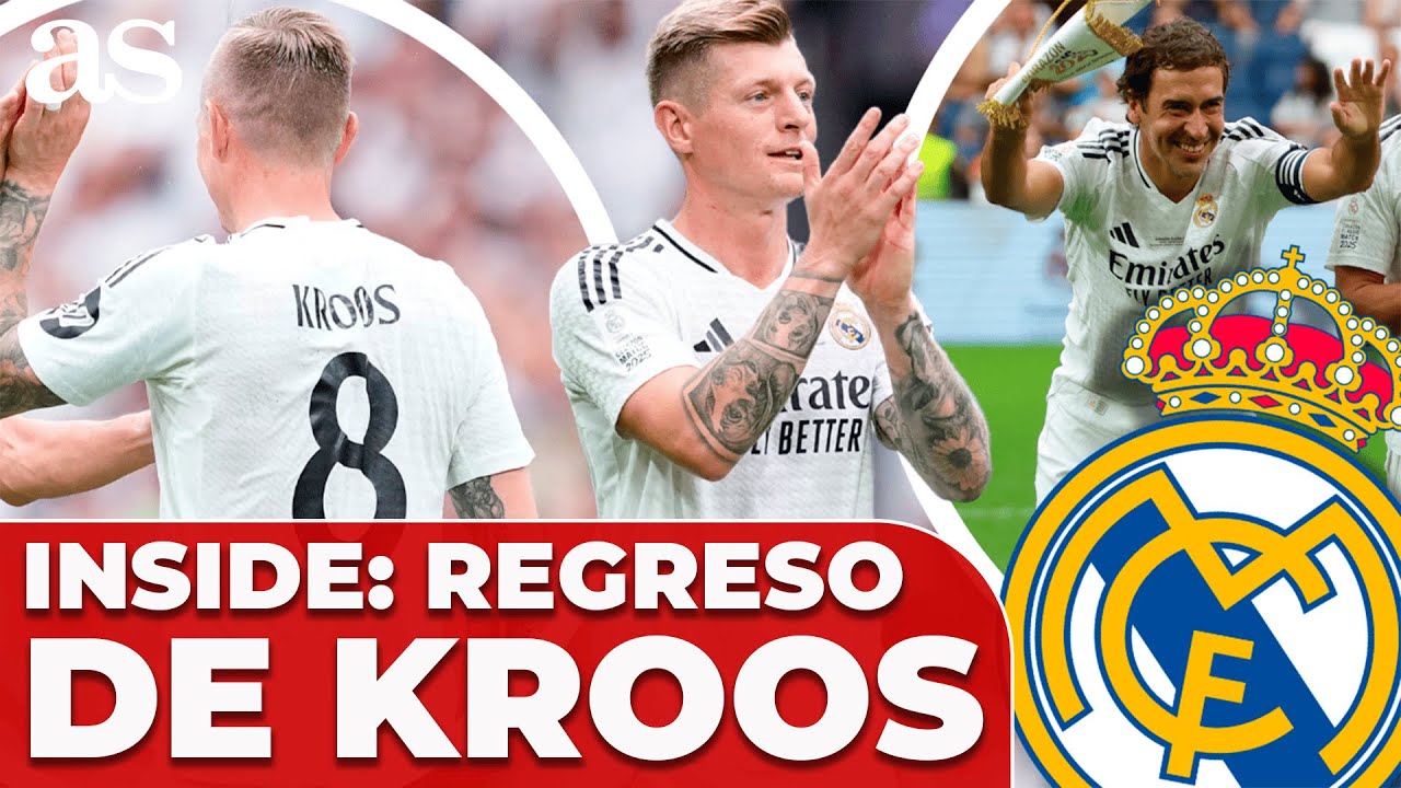 LO QUE NO SE VIO de la VUELTA de TONI KROOS al BERNABÉU: BAILE con MARCELO, OVACIÓN, el PENALTI...