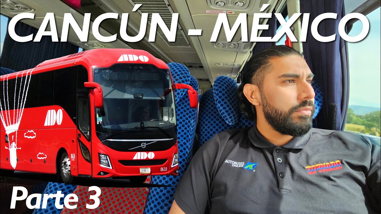 ¡Al fin LLEGAMOS a la CDMX después de 30 HORAS viajando en ADO! | PARTE 3 | Review #110