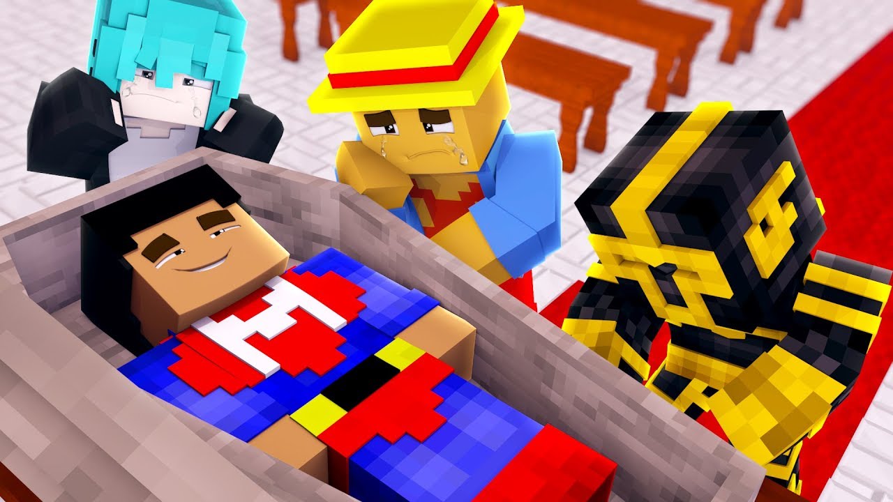 FINJO MI PROPIA MUERTE EN MINECRAFT TROLL 😱