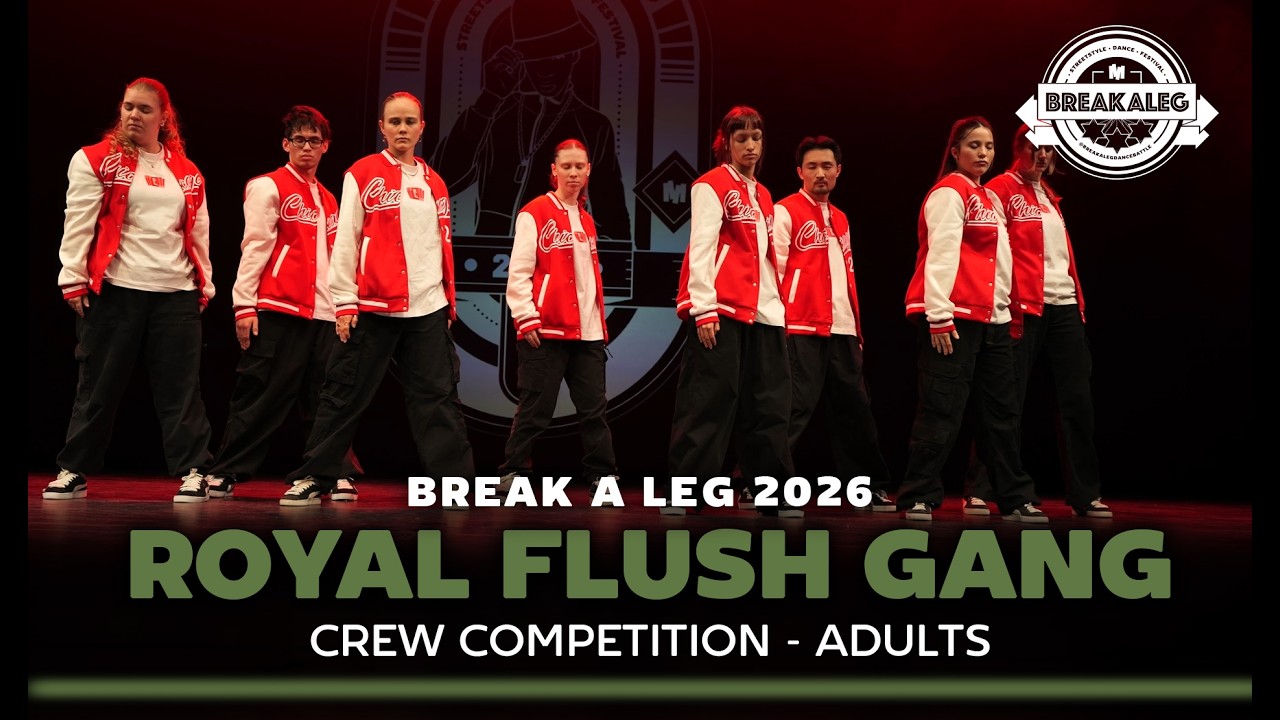 Royal Flush Gang | BREAK A LEG 2026 | Adults | Meervaart | Crew Competition