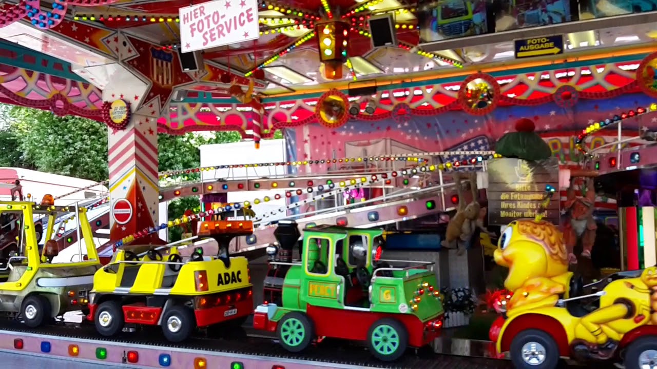 Kinderkarussell Truck Stop offride - Dortmund Osterkirmes 2019