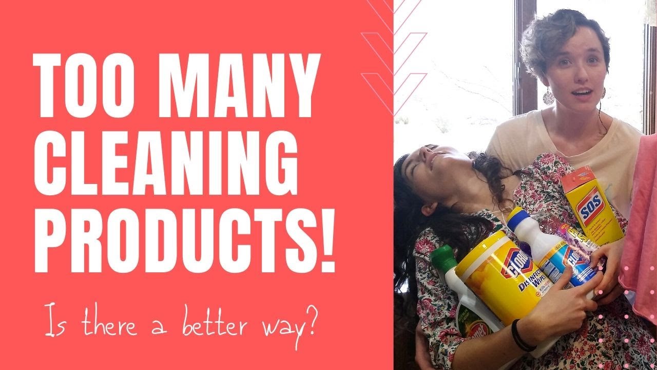 Too Many Cleaning Products! | Eco-Friendly Cleaning Collab | Buy Less, Clean More!