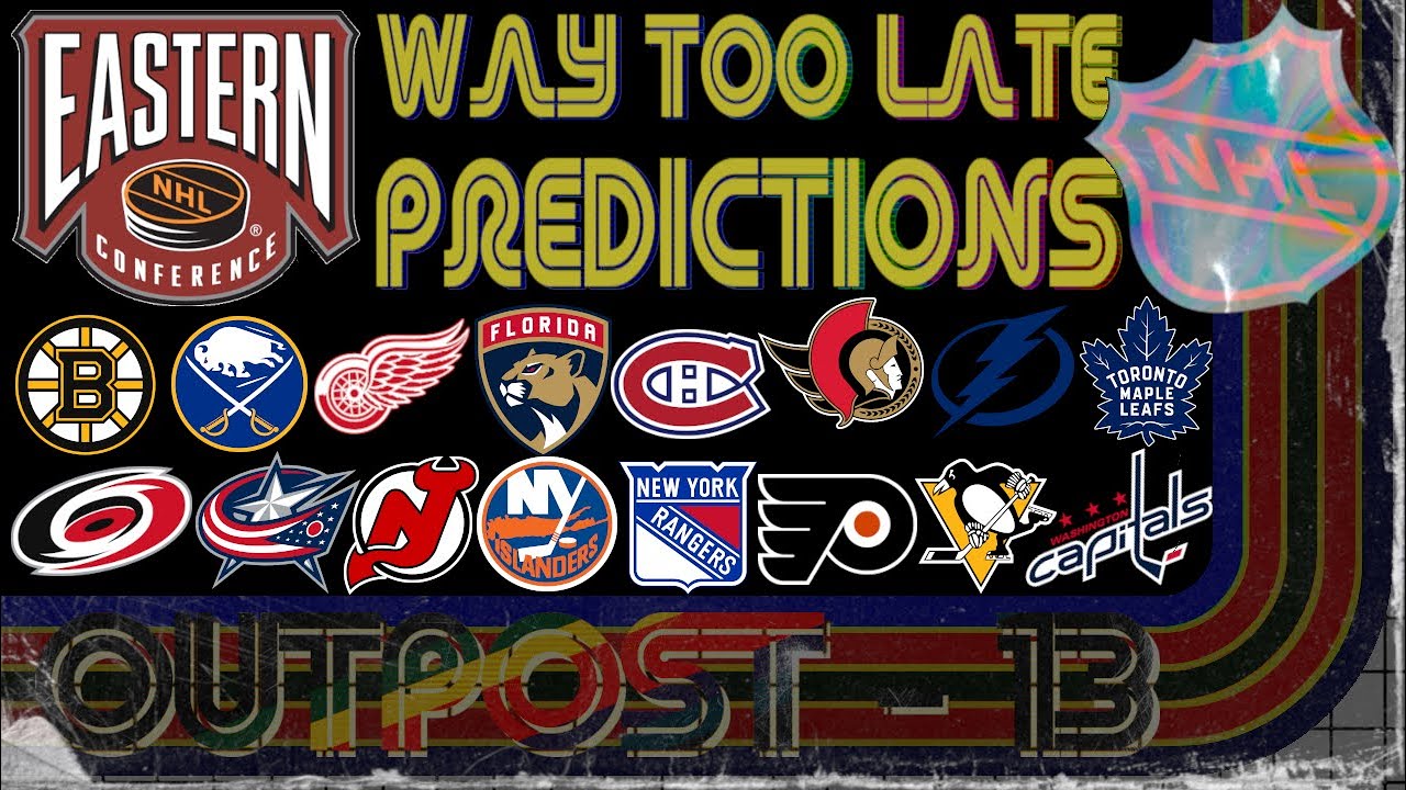 Way too Late NHL Predictions : Eastern Conference #nhl #nhlpredictions #easternconference #hockey