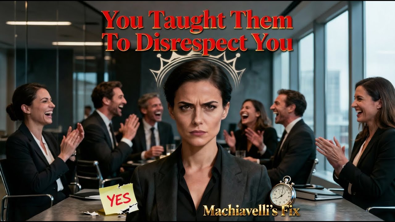 You Taught Them To Disrespect You - Here's Machiavelli&rsquo;s Fix || Truth Lens Stories