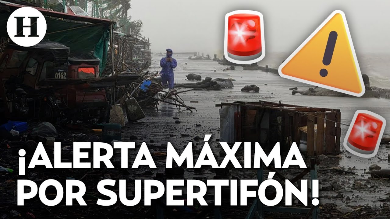 Filipinas, Hong Kong, Taiwán y China en alerta por impacto de la tormenta más poderosa del planeta
