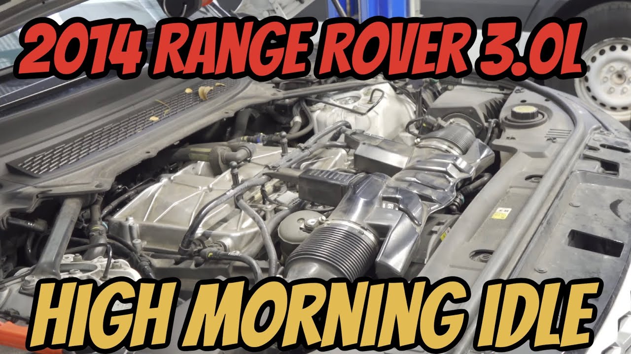 2014 Range Rover 3.0L - Cold Start High Idle (using the Autool SDT-206)