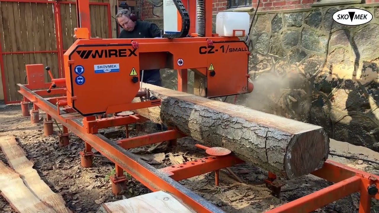 Wirex CZ-1 Small savværk hos Skovgaard