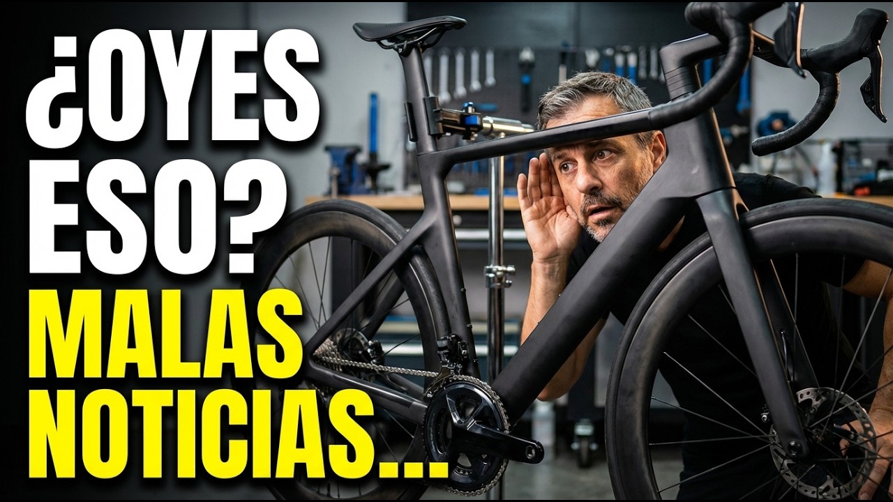 Ese ruido no es normal: tu bici te está avisando