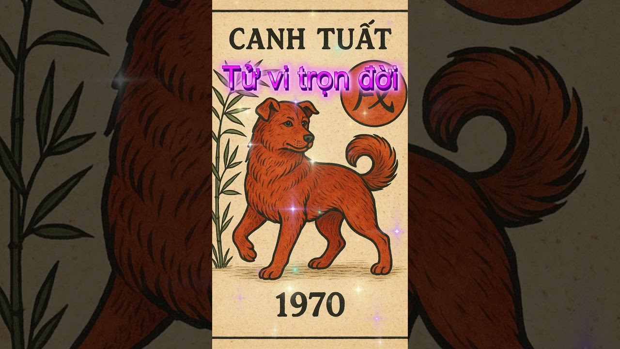 Tử vi trọn đời tuổi CANH TUẤT sinh năm 1970 về già an yên hạnh phúc.