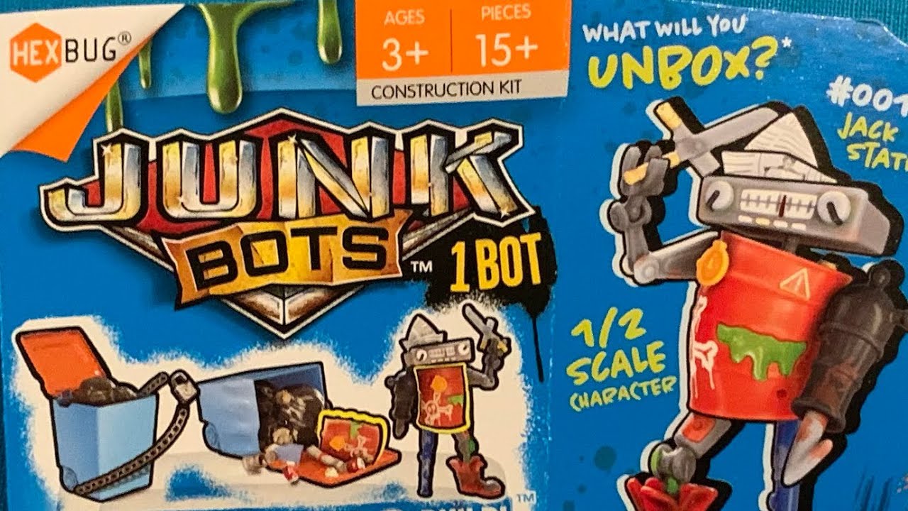 HEXBUG JunkBots 1 box to open. 😊