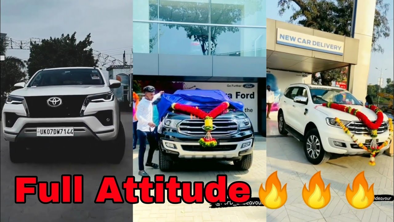 New Modified ford Endeavour Vs Fortuner Stunt lover viral video 2021||M.H.A TikTok|#blackendeavour