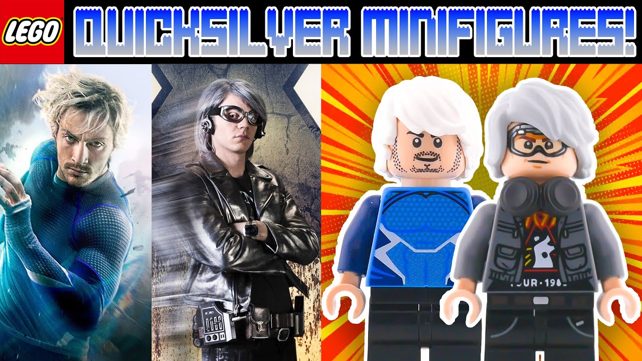 Lego Quicksilver Minifigures & Upgrades!