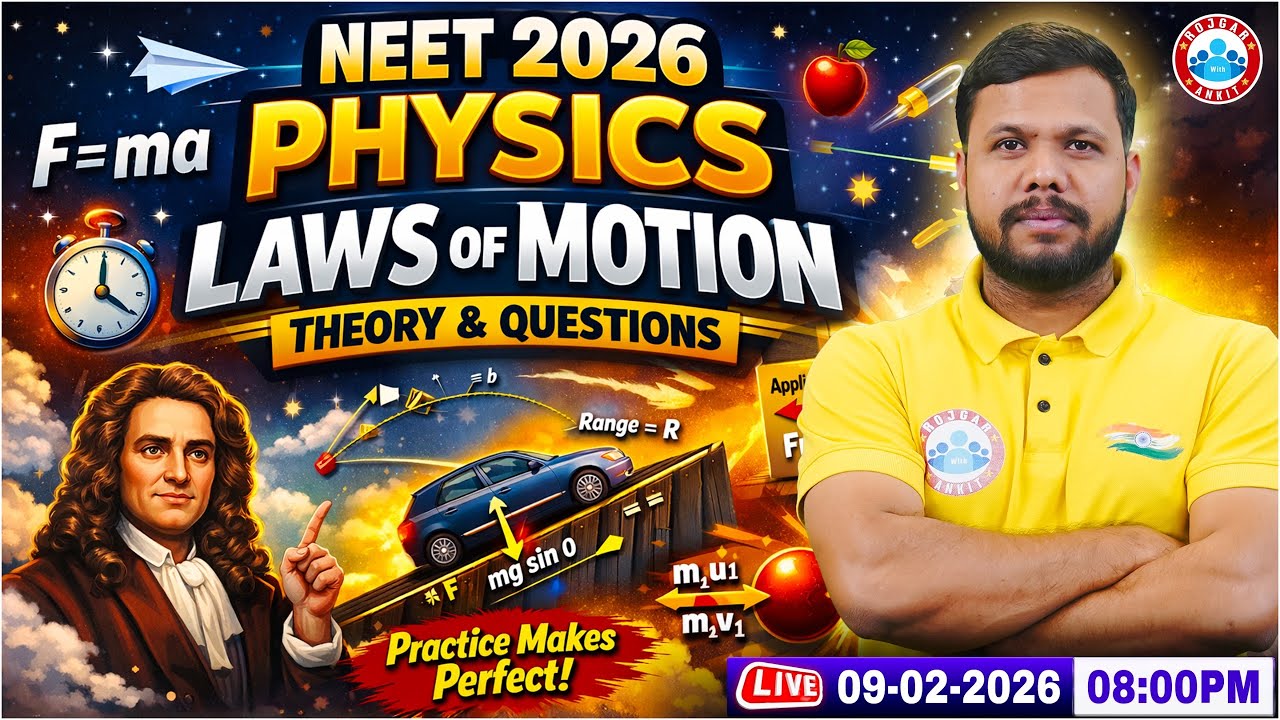 NEET Physics Laws of Motion | गति के नियम | NEET 2026 Physics Important Questions | By Shivendu Sir