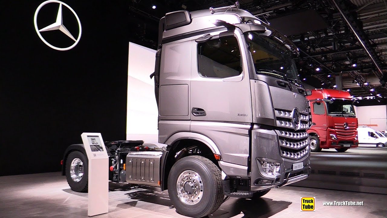 2019 Mercedes Arocs 1851 LS Tractor - Exterior and Interior Walkaround - 2019 IAA Hannover