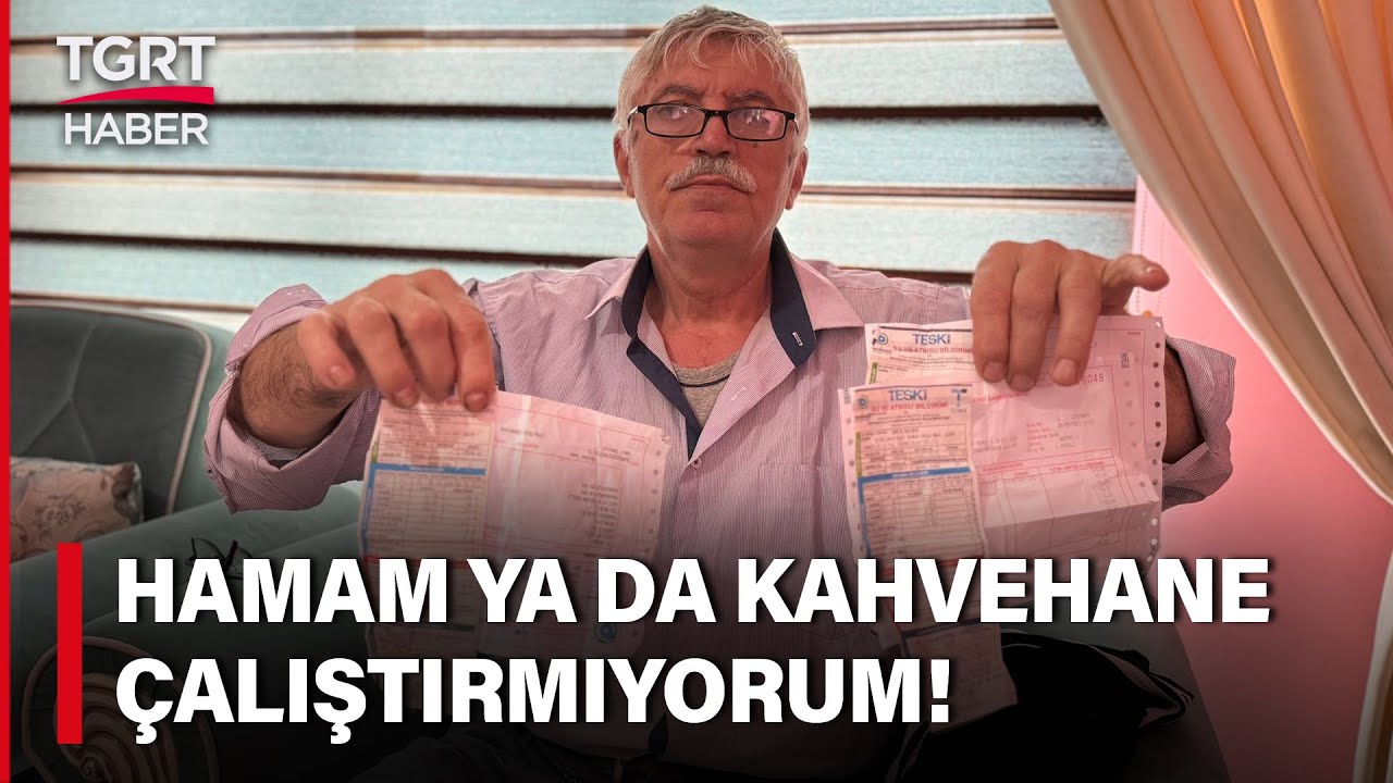Yüksek Su Faturası İsyan Ettirdi! İki Ayda Dört Bin TL'nin Üzerinde Fatura Geldi! - TGRT Haber