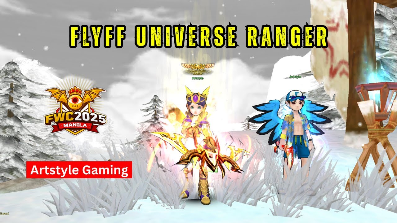 FLYFF UNIVERSE | RANGER ARTSTYLE | FWC 2025 LIVE STREAM | PC/MOBILE MMROPG | PLAYPARK