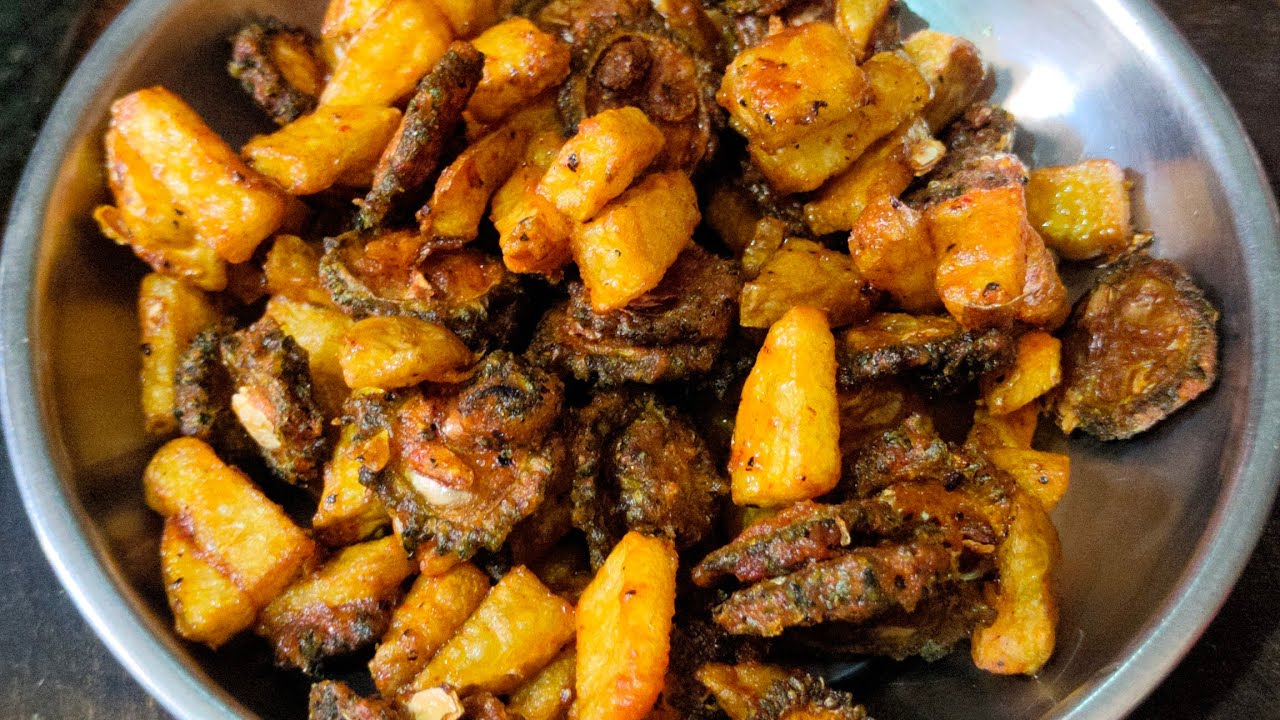 କର୍ଲା Chips 😋 // Bittergourd Chips //  Odiarecipe  #Latepost @ANSVlogs9255