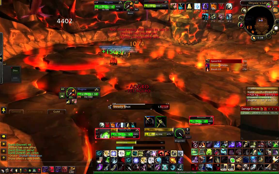 Dissaster vs. Onyxia (lvl 85 Hunter solo)