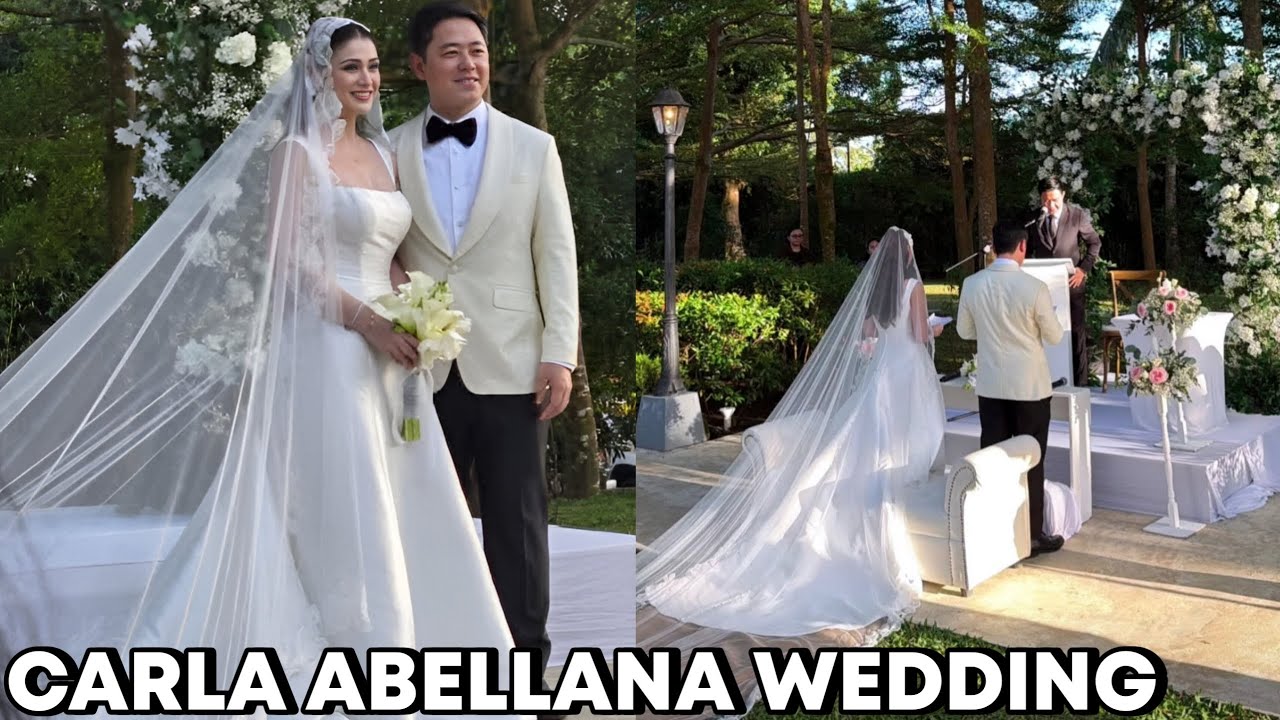 THE INTIMATE GARDEN WEDDING Of Carla Abellana at Dr. Reginald Santos | Carla Abellana Wedding Day!