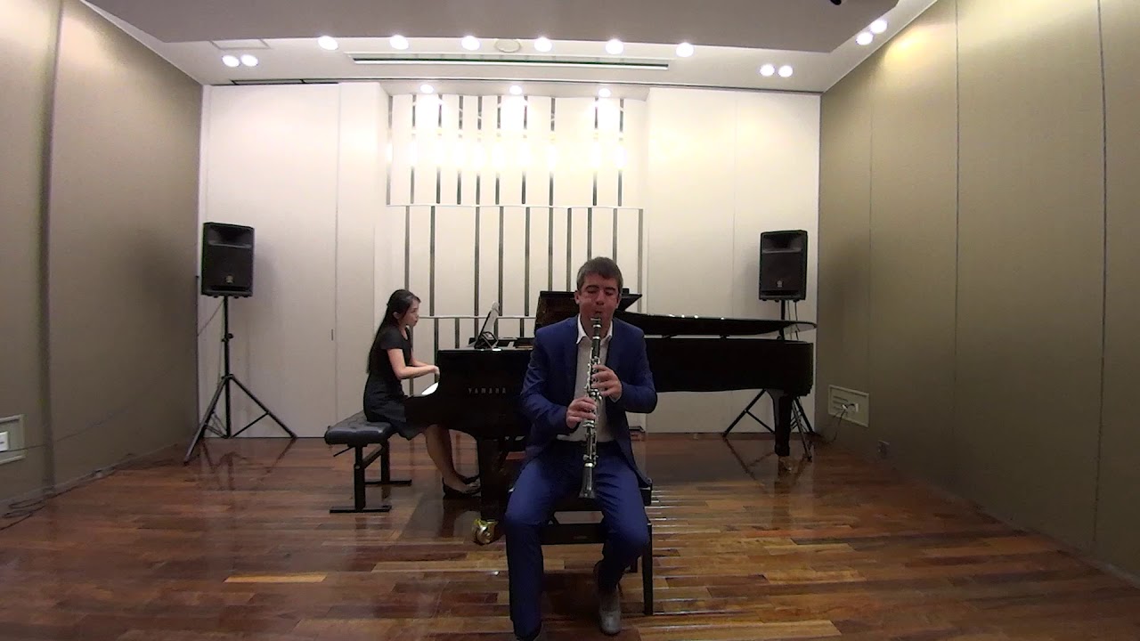 F. CHOPIN, NOCTURNE OP. 9 NO. 2- FULVIO CAPRA, CLARINET TOMOYO MARUYAMA PIANO ショパンノクターンop.9-2