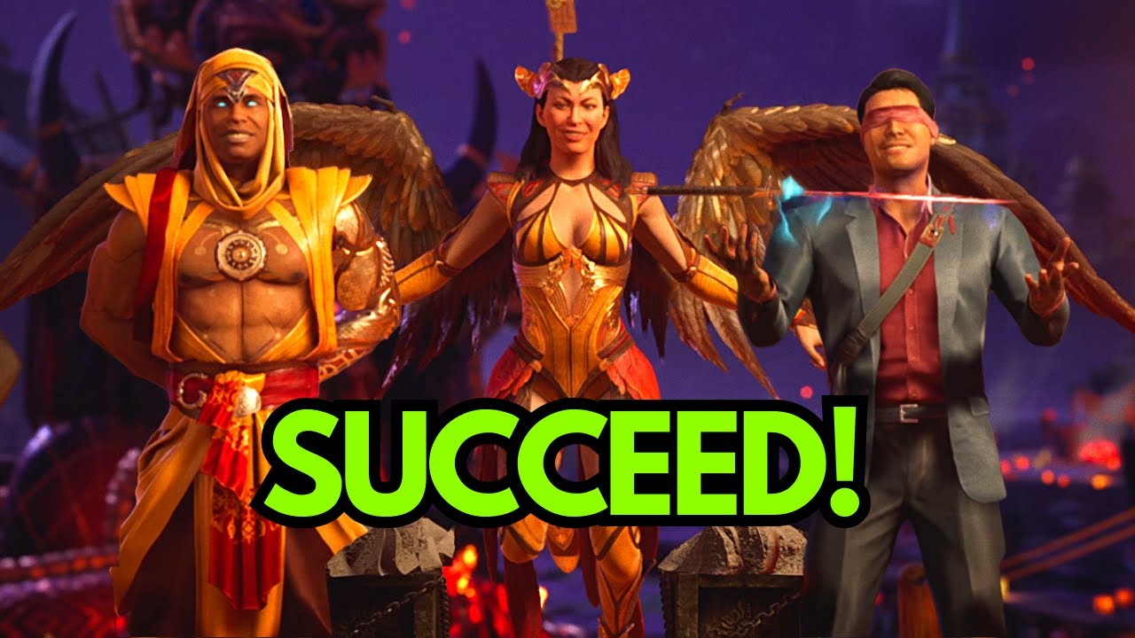 MK1 All Characters Success Pose in Test Your Might