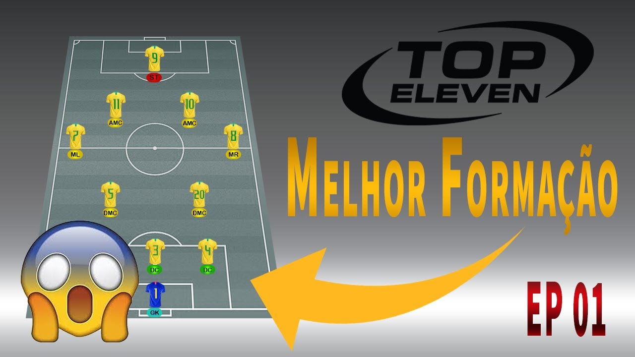 MELHOR FORMAÇÃO de 2020! - Dicas Top Eleven #01