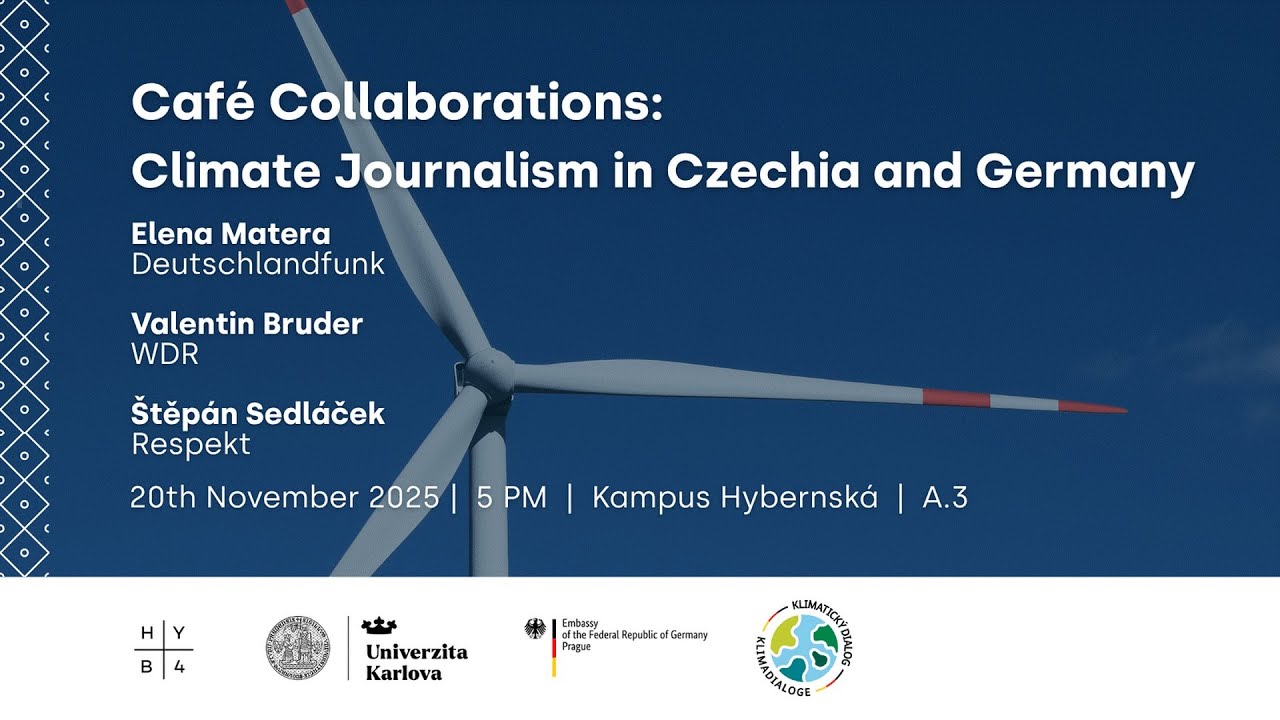 Café Collaboration: Climate Journalism in Czechia and Germany