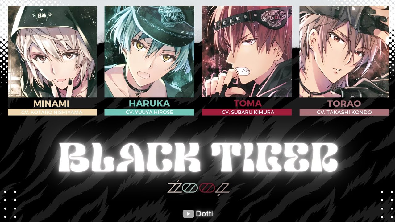 [ŹOOĻ] BLACK TIGER - Subt. ESP/KAN/ROM 歌詞 “ŹENIT - EP”