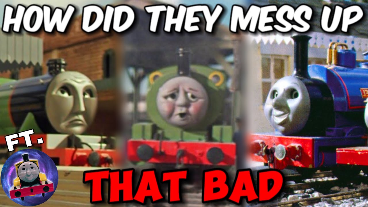 Engines With WRONG FACES | Mistakes in Thomas & Friends FT @trackmastertomy