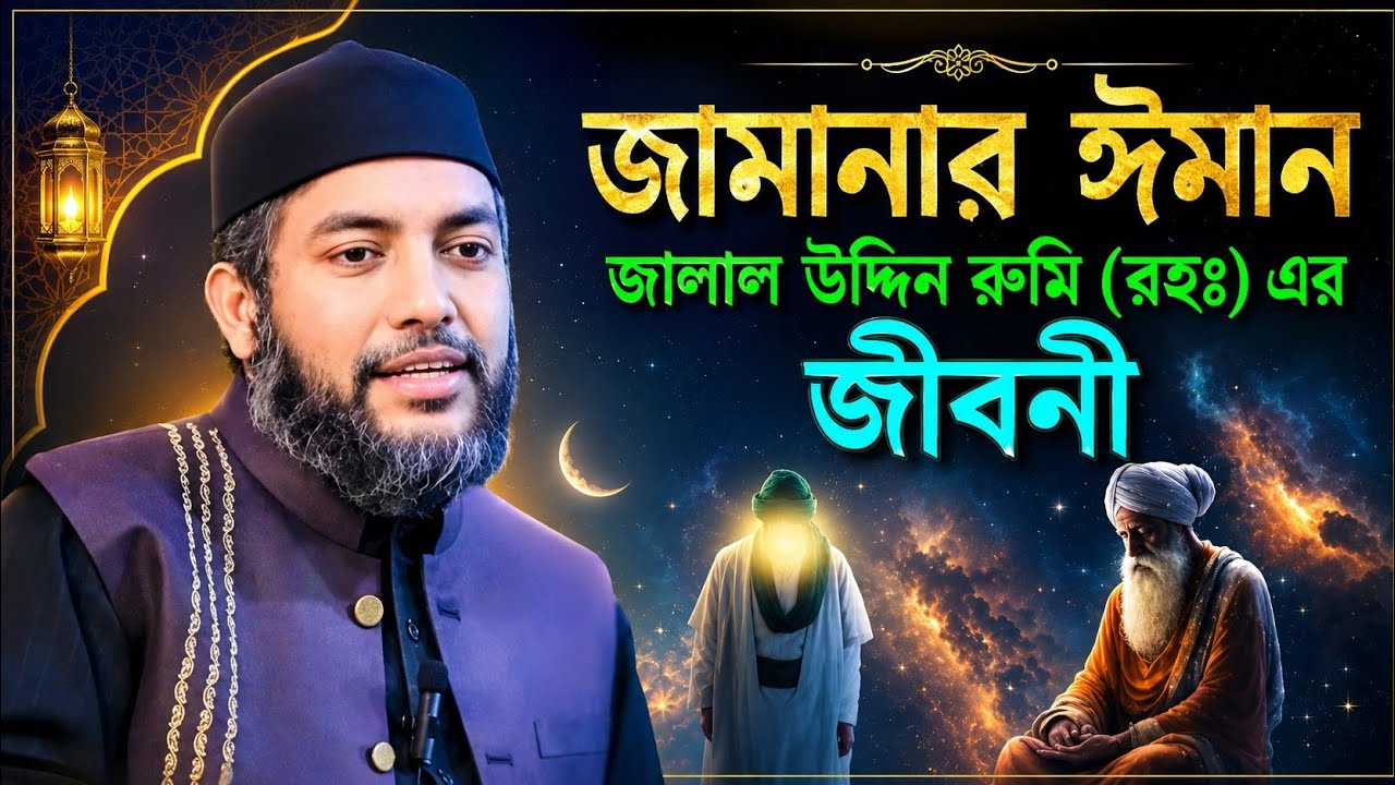 জামানার ইমাম জালাল উদ্দিন রুমি (রহঃ)এর জীবনী   | ডাঃ সাইফুল আজম বাবর আল আজহারীঽ d.Saiful Azam azhari