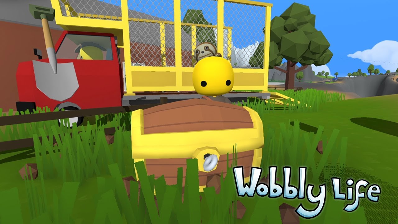 AKU DAN ADIKKU MELAKUKAN MISI PENCARIAN HARTA KARUN DAN FOSSIL!!【Wobbly Life】