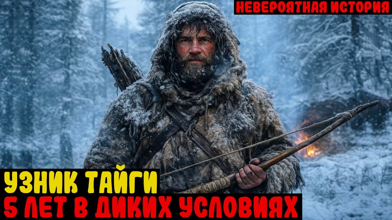 УЗНИК ТАЙГИ: 5 лет в медвежьей берлоге после авиакатастрофы... | СССР