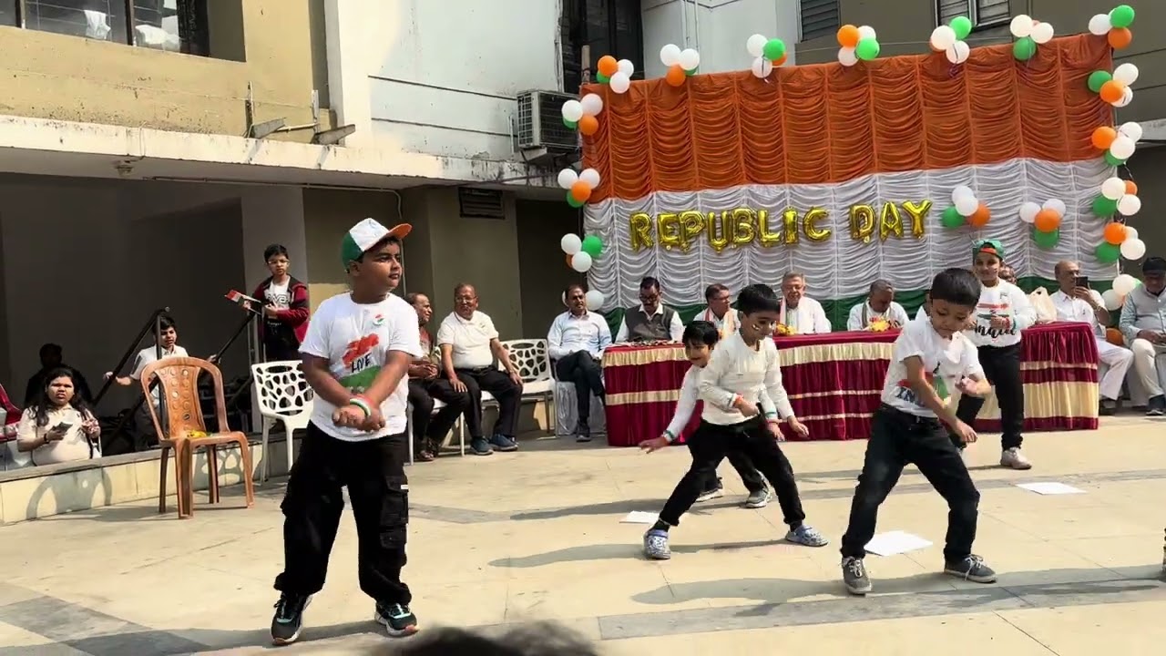 Dance performance with ma’am @niharikamanchanda7441 #youtubevideo #republicday🇮🇳🫡