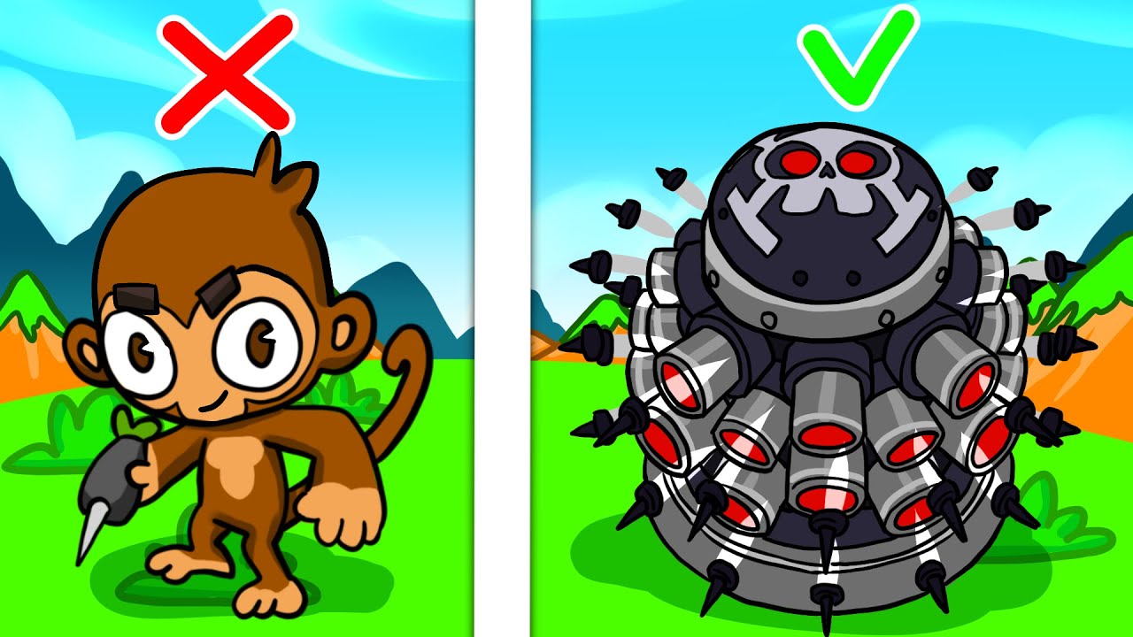 MAŁPKI ALE BEZ MAŁPEK z MAĆKIEM CHALLENGE! | BLOONS TD6